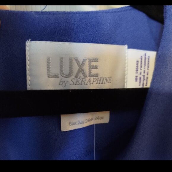 Seraphine NWT Royal Blue Tailored Maternity Dress - US 2 / UK 6 - Picture 7 of 10